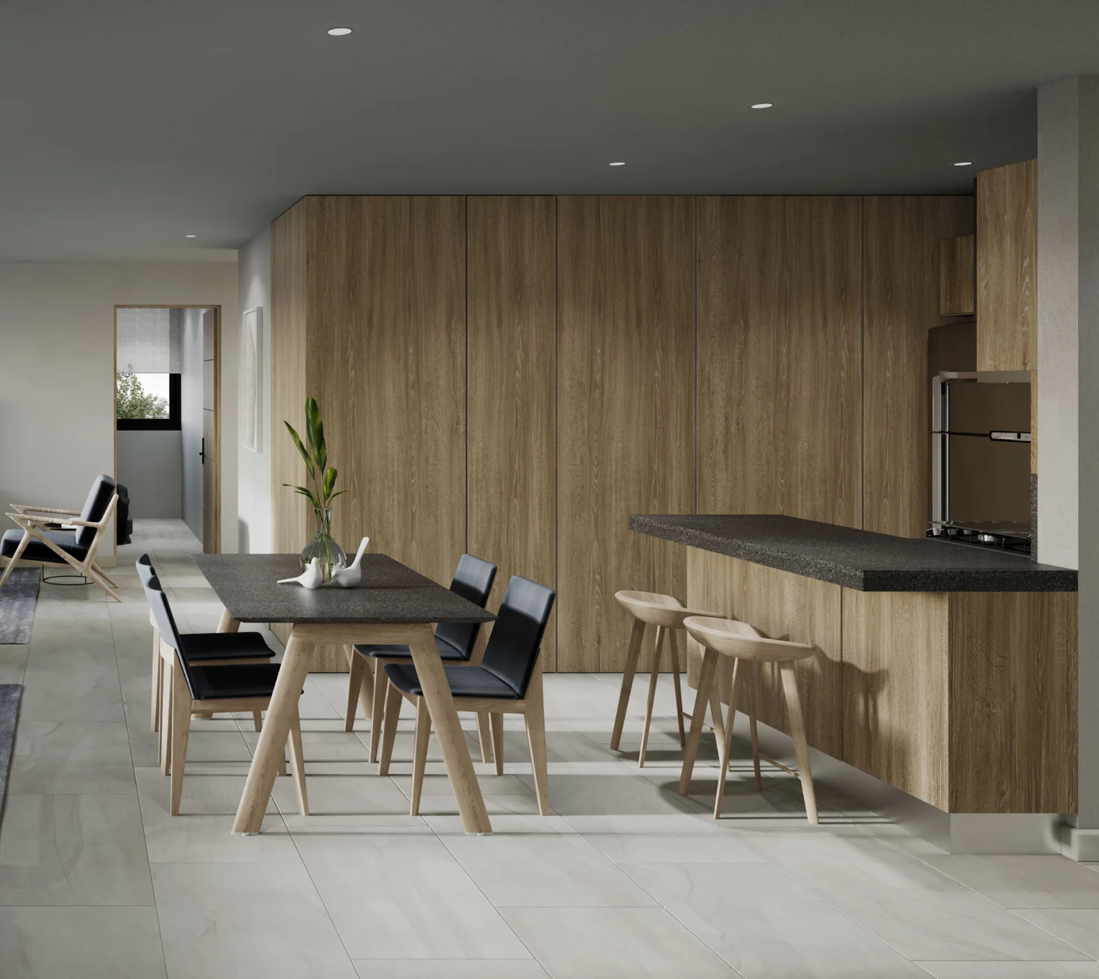 Residencia Garden de 3 Recámaras con Sala de TV y Jardín Privado (135m²) – Oasis High Residence Zarú - Image 2