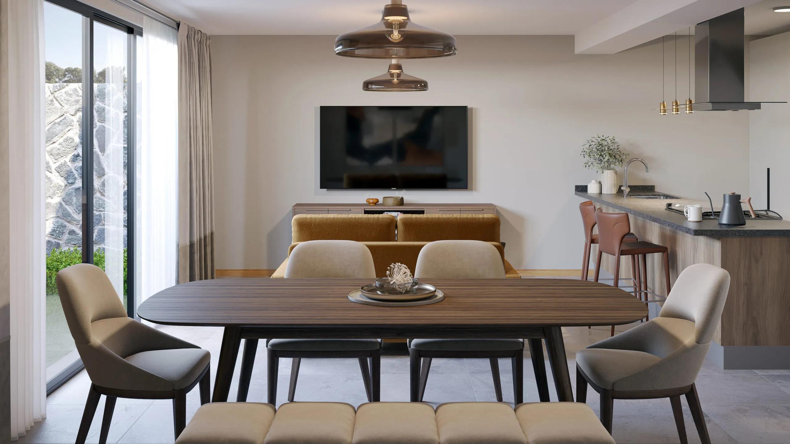 Casa Residencial de 3 Habitaciones con Jardín (119m² C / 112m² T) – Xim-hai Zibatá - Image 4