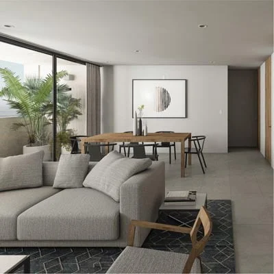 Departamento de 2 Recámaras con Terraza Techada (112m²) – Nazca Lofts & Apartments Zibatá - Image 2
