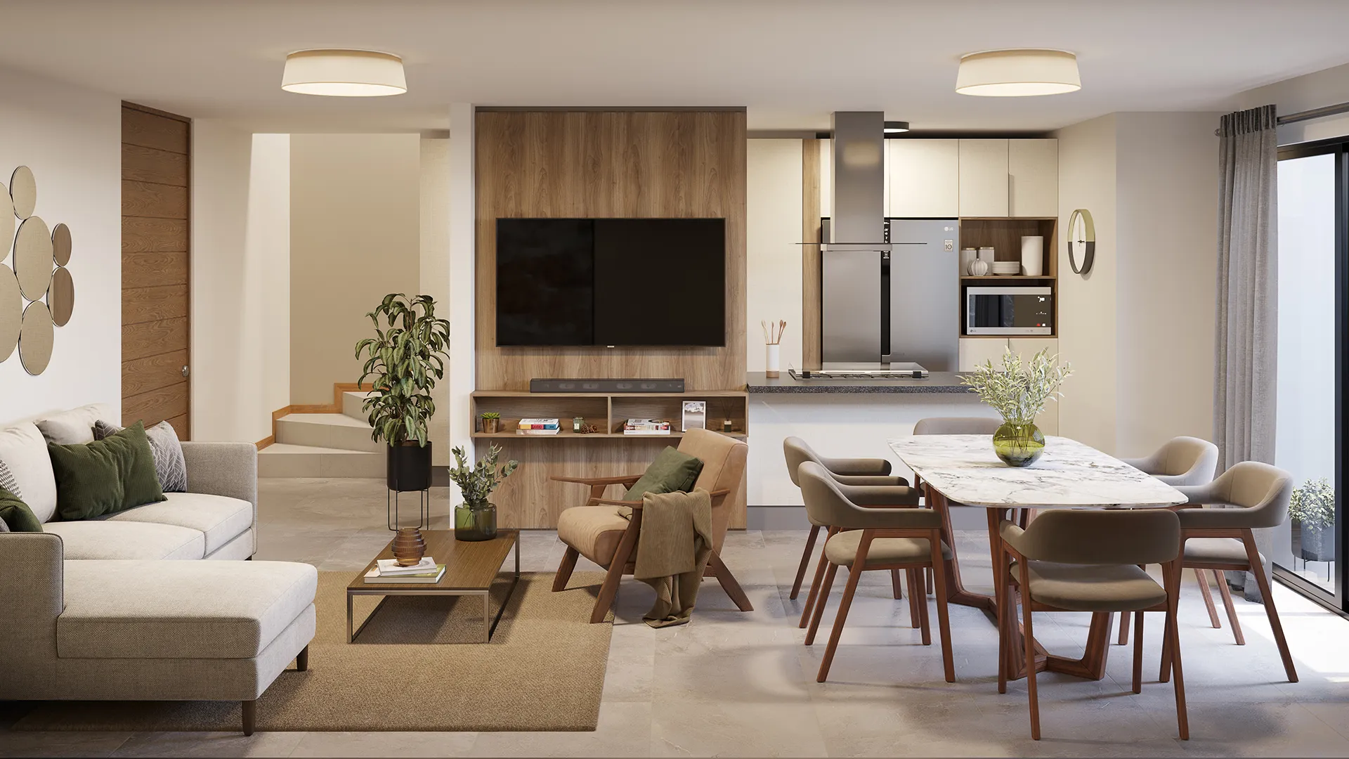 Casa con Flex Space en Planta Baja y Sala de TV (127m² C / 112m² T) – Xim-hai Zibatá - Image 4