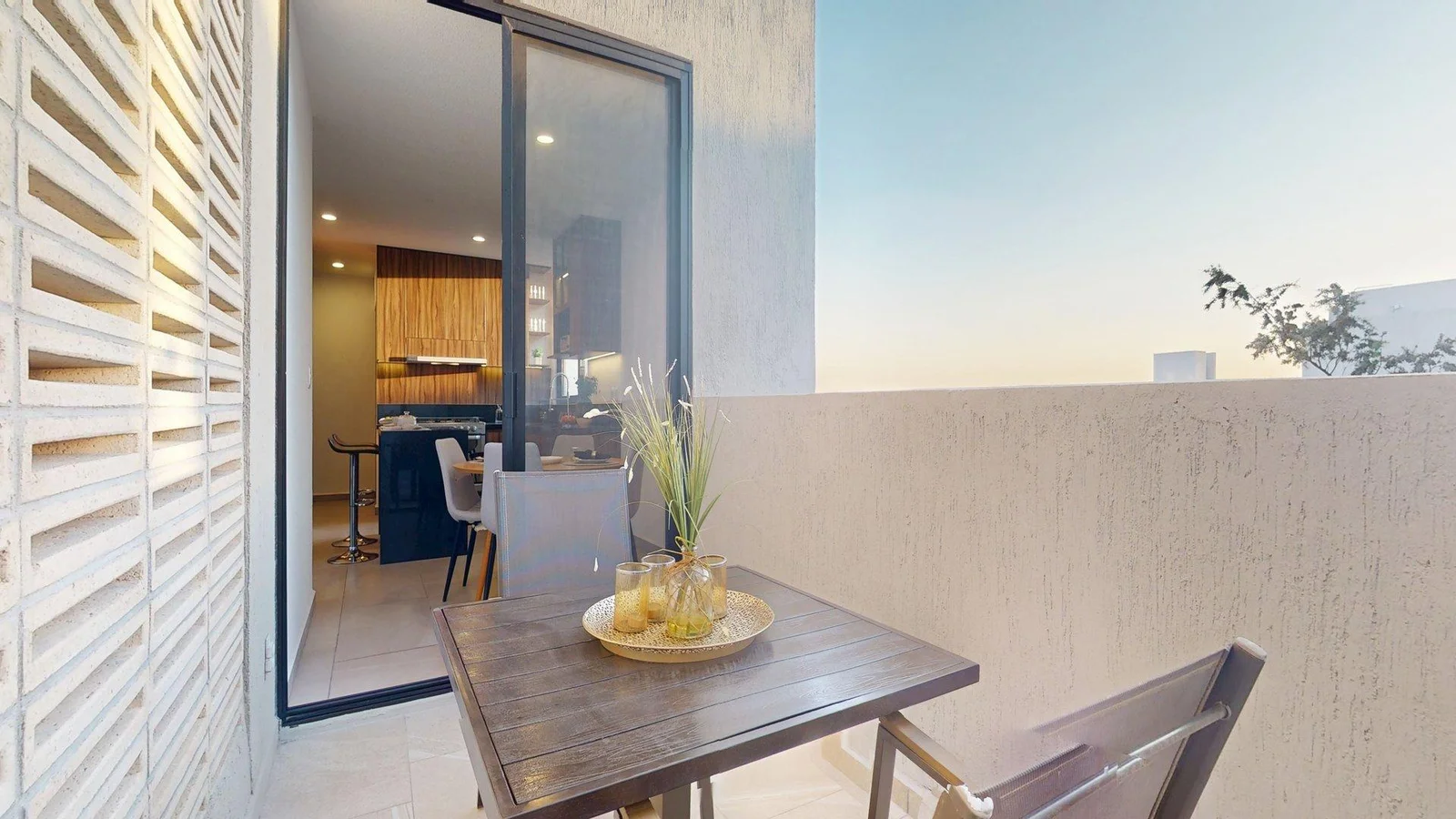 Departamento Grand Class de 2 Recámaras con Estudio, Terrazas Abiertas y 2.5 Baños – Melodía Nuevo Refugio (Modelo D) - Image 3