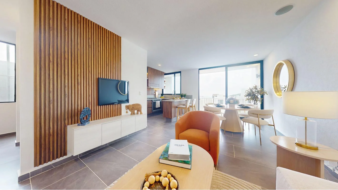 Departamento Grand Class de 2 Recámaras con Terraza Techada – Melodía Nuevo Refugio - Image 2