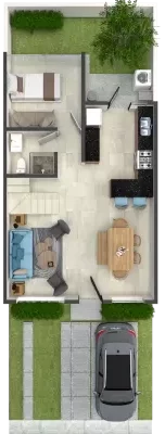 Residencia de 4 Recámaras con Estudio y Baño Completo en Planta Baja (120m²) – Riscos Condesa III Zibatá - Image 5