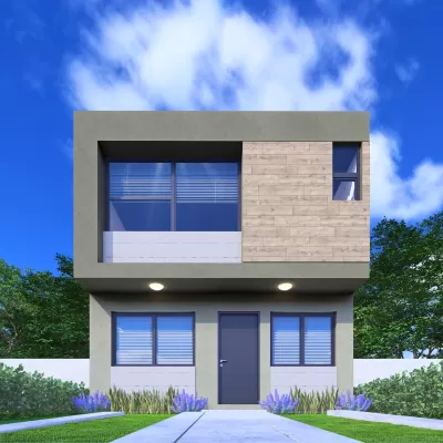 Residencia de 4 Recámaras con Estudio y Baño Completo en Planta Baja (120m²) – Riscos Condesa III Zibatá